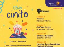 Presenta SECVER Club Cinito, muestra hecha por y para niñas y niños en el Exconvento Betlehemita