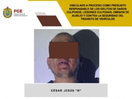 Fiscalía de Veracruz logra vinculación a proceso de conductor de tráiler por daños y lesiones en caseta de La Antigua
