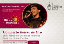 Próximo concierto de boleros en Casa Museo Agustín Lara