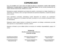 Presidentes municipales de la zona norte hacen público su respaldo a la gobernadora Rocío Nahle