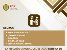 Logra Fiscalía de Veracruz 99 detenciones en 20 municipios