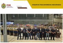 Fiscalía de Veracruz intensifica combate a la extorsión con aseguramiento de 127 máquinas tragamonedas durante 6 cateos Veracruz