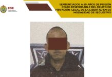 FGE logra sentencia de 50 años en contra de secuestrador en Jalacingo