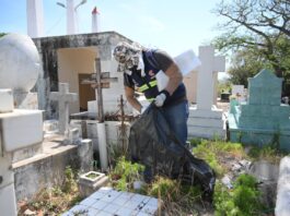 Arranca en Coatzacoalcos programa “Descanso Digno: Panteones Limpios, Recuerdos Vivos”