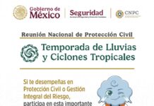 Veracruz, sede de la Reunión Nacional de Protección Civil por Temporada de Lluvias