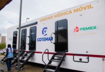 Arrancan servicios de la Unidad Médica Móvil de Pemex en Coatzacoalcos