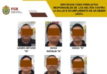 FGE logra prisión preventiva contra seis policías detenidos en cateo en Coscomatepec de Bravo