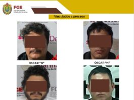 Fiscalía de Veracruz logra vinculación a proceso contra presuntos responsables de secuestro agravado