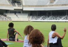 Realizan Yoga Masterclass en el Estadio “Pirata” Fuente