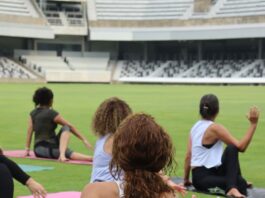 Realizan Yoga Masterclass en el Estadio “Pirata” Fuente