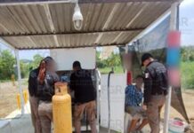 En cateo, FGR asegura mil litros de gas L.P. en estación de servicio probablemente clandestina en Poza Rica