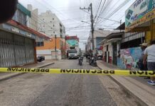 Ataque armado en carnicería del centro de Tuxpan deja varios heridos