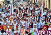 Con majestuoso desfile y fiesta cultural, Yolpaki llegó para quedarse en Veracruz: Rocío Nahle