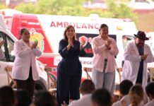 La salud no puede esperar: Gobernadora entrega 30 ambulancias a hospitales
