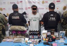 Asegura SSP más de 6 kilos y 199 dosis de estupefacientes en 31 municipios