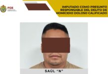 Logra FGE prisión preventiva en contra de presunto homicida en la región de las Altas Montañas