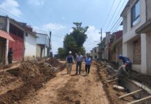 Realiza Daniela Griego recorrido de supervisión de obras