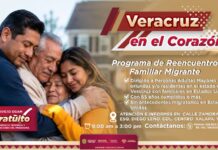 Promueve SEGOB reunificación familiar mediante Veracruz en el Corazón