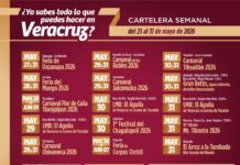 En la última semana de mayo, disfruta de la cultura y tradición en Veracruz