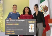 Veracruzana de Tlaquilpa recibe boleto para el partido inaugural del Mundial 2026