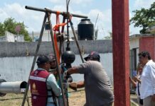 Llega nueva bomba de agua a Colinas de Santa Fe, donada por la gobernadora Rocío Nahle García