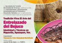 Invita SECTUR a capacitación virtual sobre el arte del entrelazado del bejuco