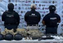 Decomisa SSP más de 11 kilos y 500 dosis de presunta droga y detiene a 56 personas