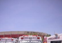 Concluye Gobernadora entrega de ambulancias para fortalecer la red hospitalaria estatal