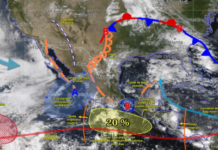Tormentas este martes en Veracruz