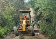 Avanza al 90 por ciento la construcción del camino San Antonio–Moralillo en Tantoyuca