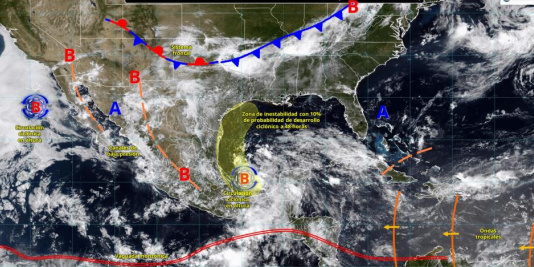 Este domingo llega un nuevo ciclón tropical a Veracruz: Conagua