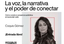 La voz, la narrativa y el poder de conectar; master class este miércoles con Coquis Gómez