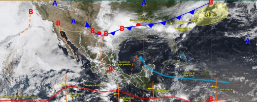 Surada este sábado en Veracruz: Conagua