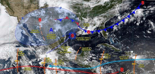 Lluvias intensas este viernes y sábado en Veracruz: Conagua