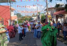 Congregación Las Lomas, en Coatepec, celebra su fiesta patronal sin pirotecnia