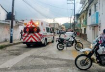 Movilización en Banderilla por estallido de tanque de gas; cierran calles céntricas