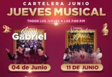 Jueves Musical llena de melodías y cultura la Plaza Lerdo