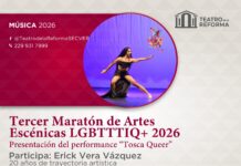 Tercer Maratón de Artes Escénicas LGBTTTIQ+ en el Teatro Reforma