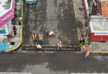 Limpieza preventiva de canales agiliza el desfogue de agua pluvial tras intensas lluvias en Veracruz