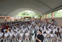 Estudiantes y familias participan en acciones de prevención de la violencia y el delito