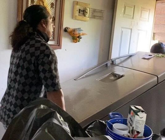 Desbordamiento del arroyo San Andrés inunda viviendas en unidad Hacienda Los Cafetales