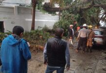 Supervisa Daniela Griego atención a personas afectadas por lluvias, se evalúan los daños