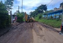 Reportan deslaves por lluvias en Coatepec