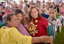 El norte llega hasta Pánuco; lleva Gobernadora 4 mil apoyos a 8 municipios de la Huasteca