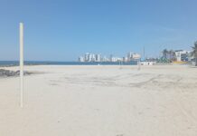 Retiran gimnasio de Playa Martí para proteger la seguridad de la población