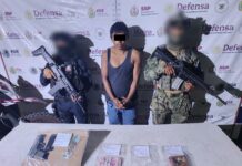 SSP y fuerzas federales aseguran más de 36 kilogramos de posibles narcóticos