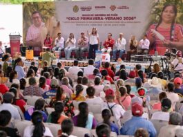Lleva Gobernadora Rocío Nahle apoyos, mecanización y equipamiento a comunidades de la Huasteca