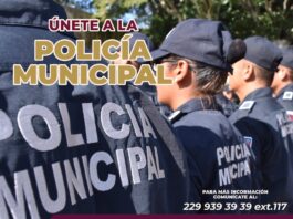 Mantiene Ayuntamiento de Veracruz abierta convocatoria para la Policía Municipal