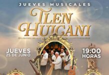 Jueves Musicales celebra el Festival del Arpa con Tlen Huicani