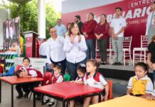 Rocío Nahle reivindica la escuela pública